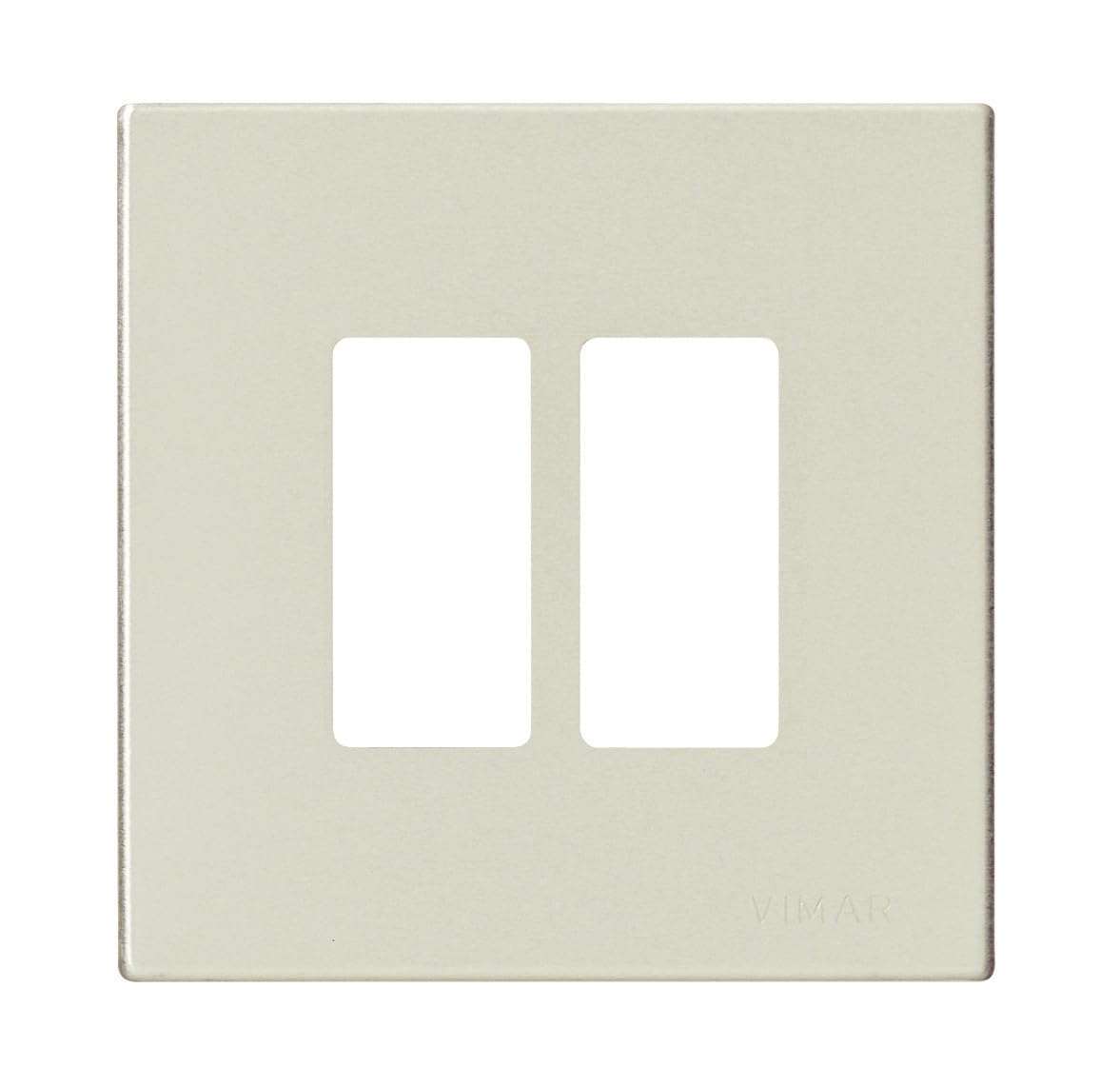 Vimar Series 8.000 – Plate 2 Module Resin Pressure 8000 Series Ivory