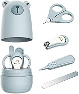 PAPABEAR Baby Nail Clippers Set with Cute Case Infant Nail Kit view 8