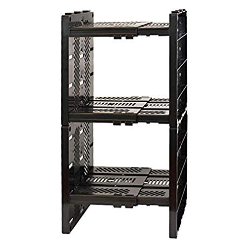 StorageMax Deluxe School Locker Organizer with 3 Adjustable Shelves