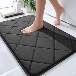OLANLY Memory Foam Bath Mat 30x20, Ultra Soft and