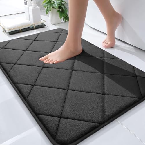 OLANLY Memory Foam Bath Mat 30x20, Ultra Soft and