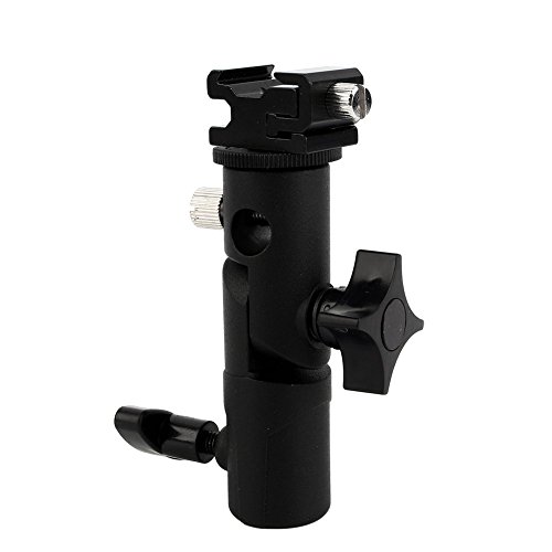 E Type Flash Bracket Umbrella Bracket Holder + Adjustable Hot Shoe