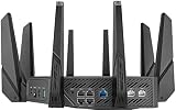 ASUS GT-AXE16000 WiFi 6E Router Quad-Band 6 GHz 10G WAN Ports VPN Fusion view 16