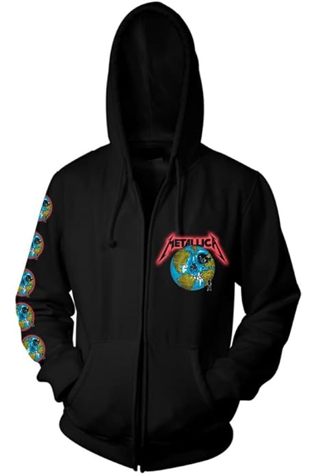 metallica hoodie h&m