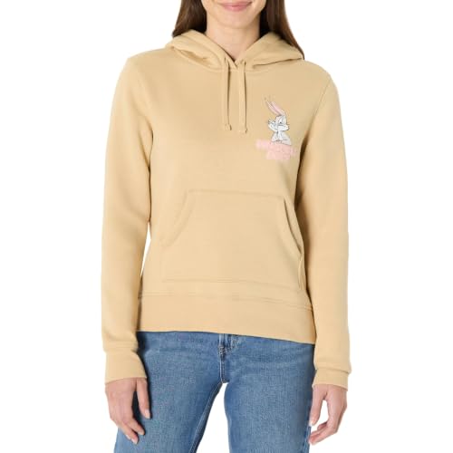 Amazon Essentials - Harry Potter - DC Comics - Looney Tunes Women's Fleece Pullover Hoodie Sweatshirts (Available in Plus Size) Bugs Bunny XX-Large