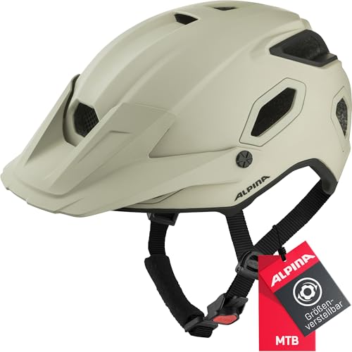 ALPINA Unisex - Adults, COMOX cycling helmet, mojave-sand matt, 52-57 cm