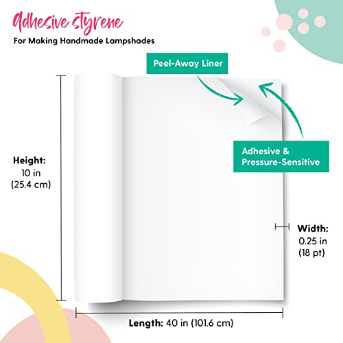 I Like That Lamp Styrene Sheet For Lampshade (10" Height X 40" Length
