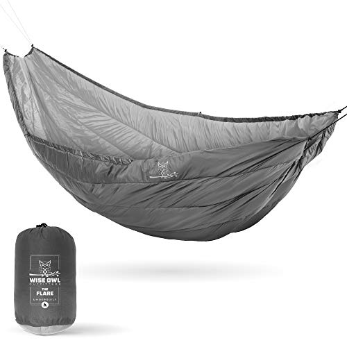 Wise Owl Outfitters Hammock Underquilt for Camping Hammock - Insulated Synthetic Underquilt for 