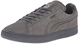 PUMA Men's Suede Emboss Iced Fashion Sneakers, Dark Shadow, 10.5 D US