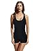 zeraca Women's Boyleg Racerback Athletic One Piece Bathing Suits Swimsuits (L14, Black)