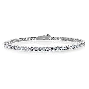 White gold tennis bracelets for womens sandals