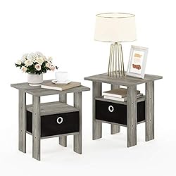 Furinno Andrey Set of 2 End Table / Side Table