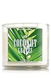 Bath & Body Works 3 Wick Candle 14.5 Oz COCONUT LEAVES
