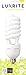 Luxrite LR20215 (2-Pack) 65-Watt High Wattage CFL Spiral Light Bulb, Equivalent to 300W Incandescent, Warm White 2700K, 4100 Lumens, E26 Standard Base