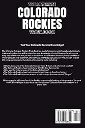 The Ultimate Colorado Rockies Trivia Book: A