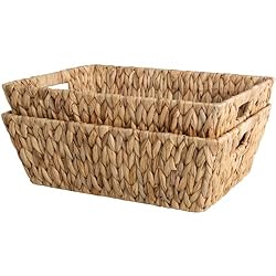 StorageWorks Wicker Storage Baskets, Baskets for