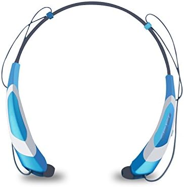 Wireless Headphone, Bluetooth 4.1 Earbuds, Duola Neckband Stereo Athletic Headset w/Integrated Microphone for Mobile Phone (Blue)