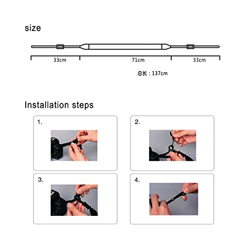 TARION-Camera-Shoulder-Neck-Strap-Vintage-Belt-for-All-DSLR-Camera-Nikon-Canon-Sony-Pentax-Classic-White-and-Brown-Weave