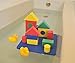 Wonder Blocks Non-Toxic Floating Waterproof Foam Building Blocks 16Piece