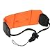 E-outstanding Waterproof Camera Float Strap, Universal Floating Wristband,Hand Grip Lanyard for Underwater GoPro,Waterproof Camera, Keys,Sunglass,etc (Orange)