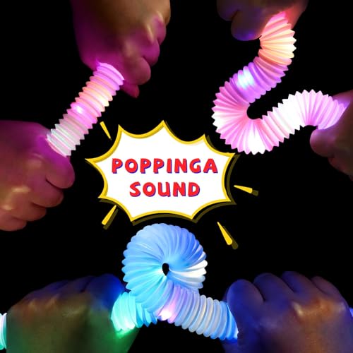 Mikulala 24 Pcs Light up Party Favors for Kids 4-8-12, Halloween Glow Sticks Accessories for Kids, Neon Birthday Gifts, Go Return Goodie Bag Stocking Stuffer Fillers Classroom Prizes for Boys Girls