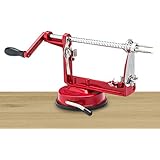 $7 OFF-CAST MAGNESIUM APPLE PEELER by Spiralizer, Durable Heavy Duty Die Cast Magnesium Alloy Apple Slicer, Corer, Peeler w/Ebook