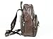Goson Genuine Leather Mini Backpack Handbag/Purse With Sling & Side Cell Phone Pocket Bundle with Stylish Sunglasses