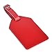 Luggage Tags,Cruise Baggage Tags,Personalized Privacy ID Tags Set of 2 in red