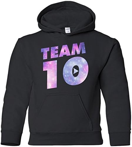 Team 10 Galaxy Jake Paul Youth Hoodie Shirt