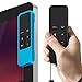Protective Case for Apple TV 4th Generation Siri Remote Controls, FineGood 2 Pack Silicone Skidproof Cover of Protection for TV 4 Remote - Black, Blue