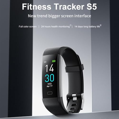 LBOYLOVE® Fitness Tracker, IP68 Waterproof Fitness Wristband, Smart Band with Heart Rate Monitor/Step Counter/Alarm/Timer/Calories/Sleep Monitor for Men and Women