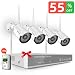 [2020 New] Wireless Security Camera System with 1TB Hard Drive,SAFEVANT 8 Channel 1080P Video Security Systems 4pcs 960P Indoor Outdoor Home Surveillance Cameras with Night Vision Motion Detection
