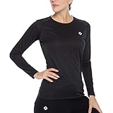 Women’s UPF 50+ Sun Protection Cool Fast Dry Rashguard Long Sleeve Athletic Tops T -Shirt