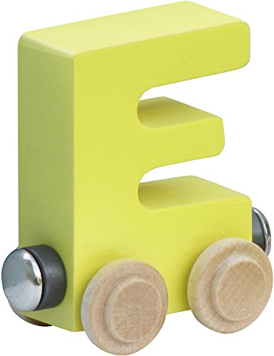 NameTrain Pastel Finish Letter Car E - Made in USA