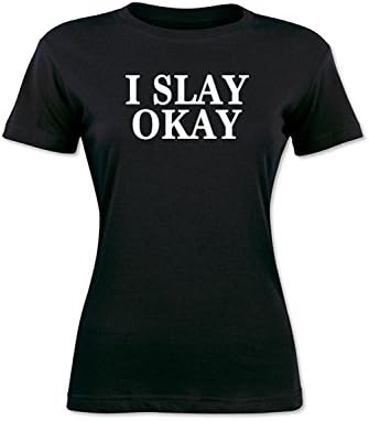 I Slay Okay Women's T-Shirt Formation Lemonade (Large)