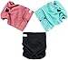 Paw Legend Washable Reusable Female Dog Period Diapers for Heat Doggie Puppy Diapers for Female Dogs (3 Pack,X-Small)