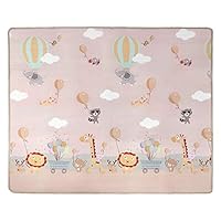 Baby Care Play Mat,Floor Creeping Mat Baby Gym Nontoxic Waterproof Moisture Proof Baby Play Mats for Kids Baby Toddler,78.7" x 70.8" x 0.4"