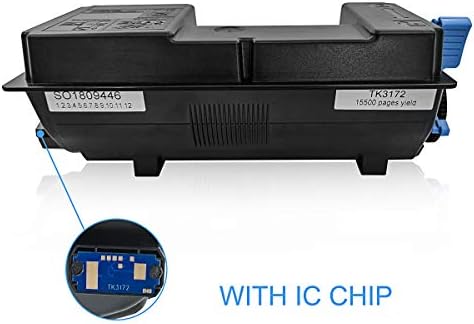 VICTORSTARCompatible Toner Cartridge TK3172 TK-3172 1T02T80US0 Black with Chip for Kyocera ECOSYS P3050dn P3055dn P3060dn P3150dn P3155dn P3260dn M3860idn M3860idnf Laser Printers