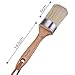 Mudder Round Paint Brush Wax Brush Chalk Paint and Wax Brush with 2 Inches Diameter Head