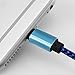 Lightning Cable , COOME [2-Pack] 3ft 6ft High Speed USB 2.0 Data Sync Nylon Braided Charging Wire Cord for iPhone 6/6s/5/5s iPad iPod Blue