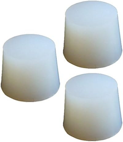 PUL FACTORYSolid Silicone Stopper, Size #7 - Pack of 3