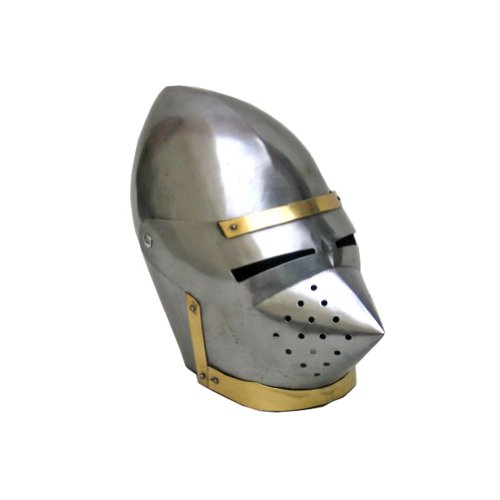 Armor Venue Medieval Pigface Helmet - Medieval Costume - Metallic - One Size