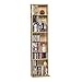 Atlantic 74735728 Summit CD DVD Shelf For Inside, Media & collectable storage, Engineered Wood, Maple, FURNITURE