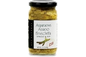 Elki's Gourmet Asparagus Asiago Bruschetta, 12 Ounce