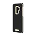 kate spade new york Wrap Case for Samsung Galaxy S9+ - Black Saffiano Black / Gold Logo Plate