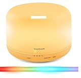 500ml Essential Oil Diffuser for Aromatherapy & Ultrasonic Cool Mist Air Humidifier - Filter Free: Best Personal Aroma Diffuser for Office, Home, Bedroom, Kids & Baby Room and Yoga Spa
