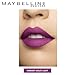 Maybelline New York Color Sensational Purple Lipstick Matte Lipstick, Vibrant Violet, 0.15 oz
