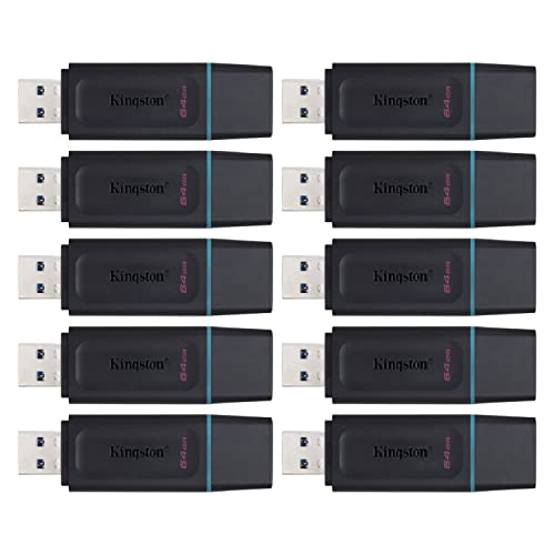 Kingston DataTraveler Exodia Flash-Laufwerk, 64 GB, DTX/64 GB, 10 Stück