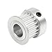 uxcell Aluminum 20T 10mm Bore 3mm Pitch Timing Belt Pulley with Bearing for 10mm Belt