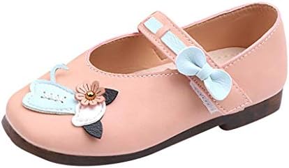 Sansee Toddler Infant Kids Pricness Shoes Flower Cat Casual Fashion Baby Shoes Spring Summer Outdoor Single Shoes（12Months -6Years）